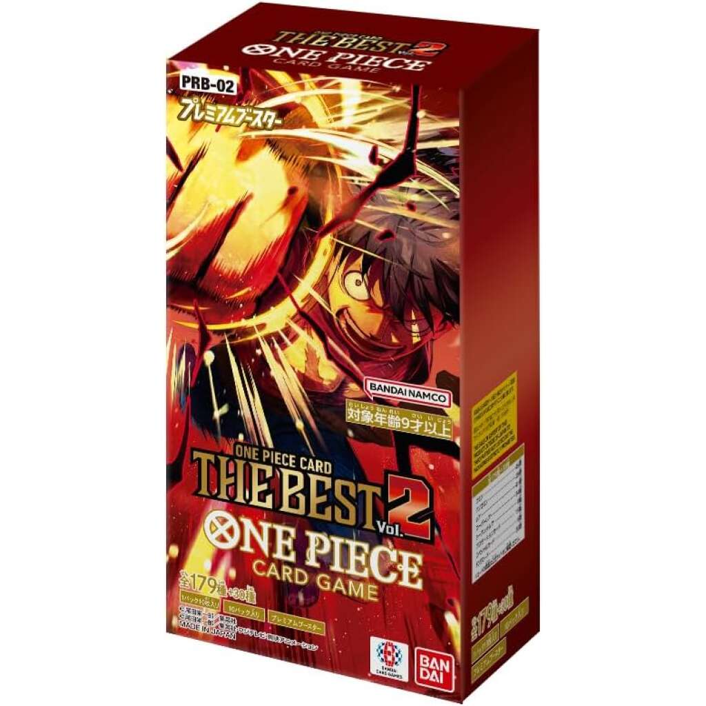 One Piece Card Game: Premium Booster – PRB-02 THE BEST Vol. 2
